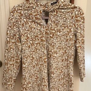 J. McLaughlin Geometric Keyhole Top